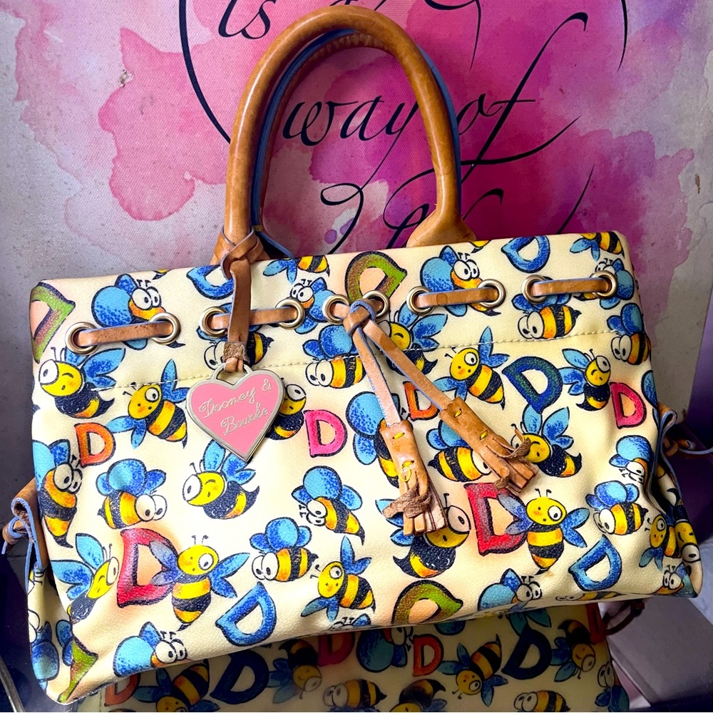 Vintage Dooney & Bourke Bumble Bee Purse